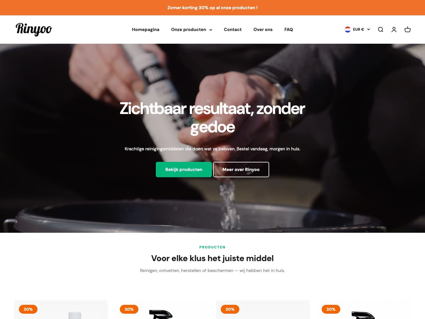 Website van Rinyoo